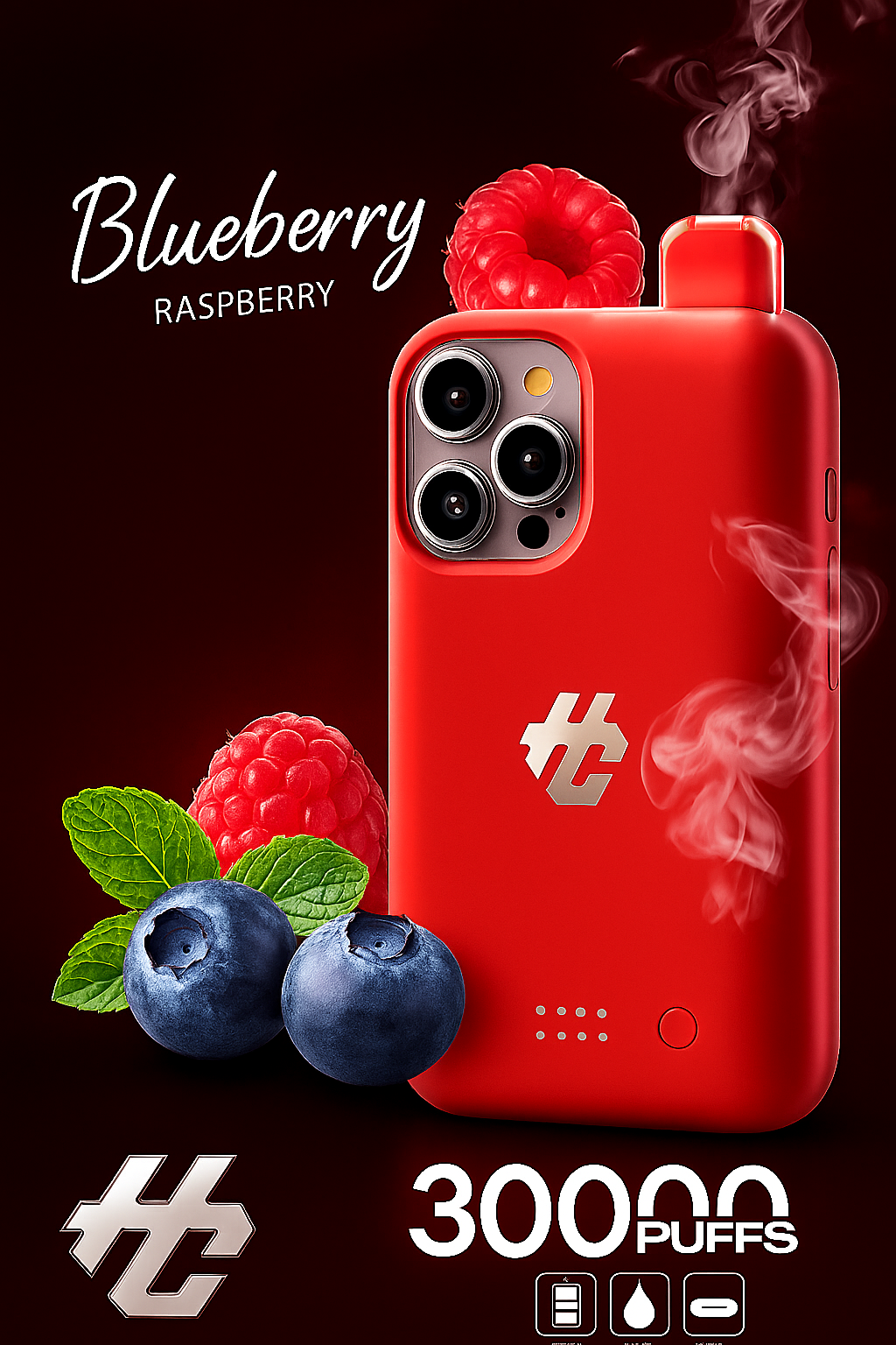 Coque PulseEdge™ Blueberry rasperry 🍇🍓