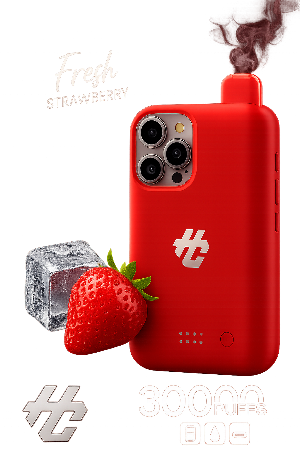 Coque PulseEdge™ Fresh Strawberry🧊🍓